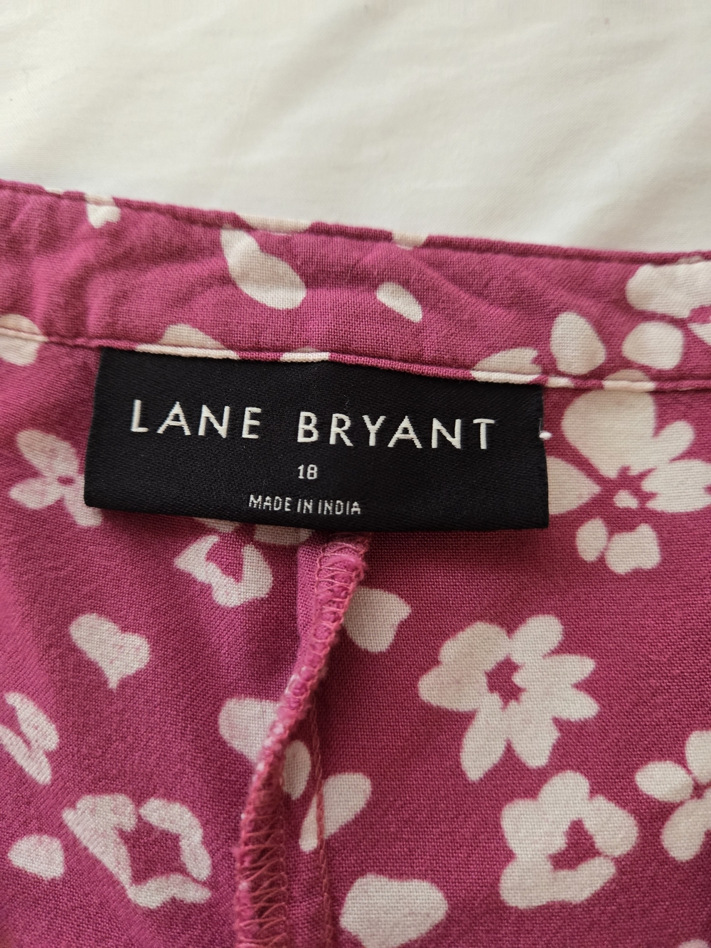 Lane Bryant Pink Floral Top